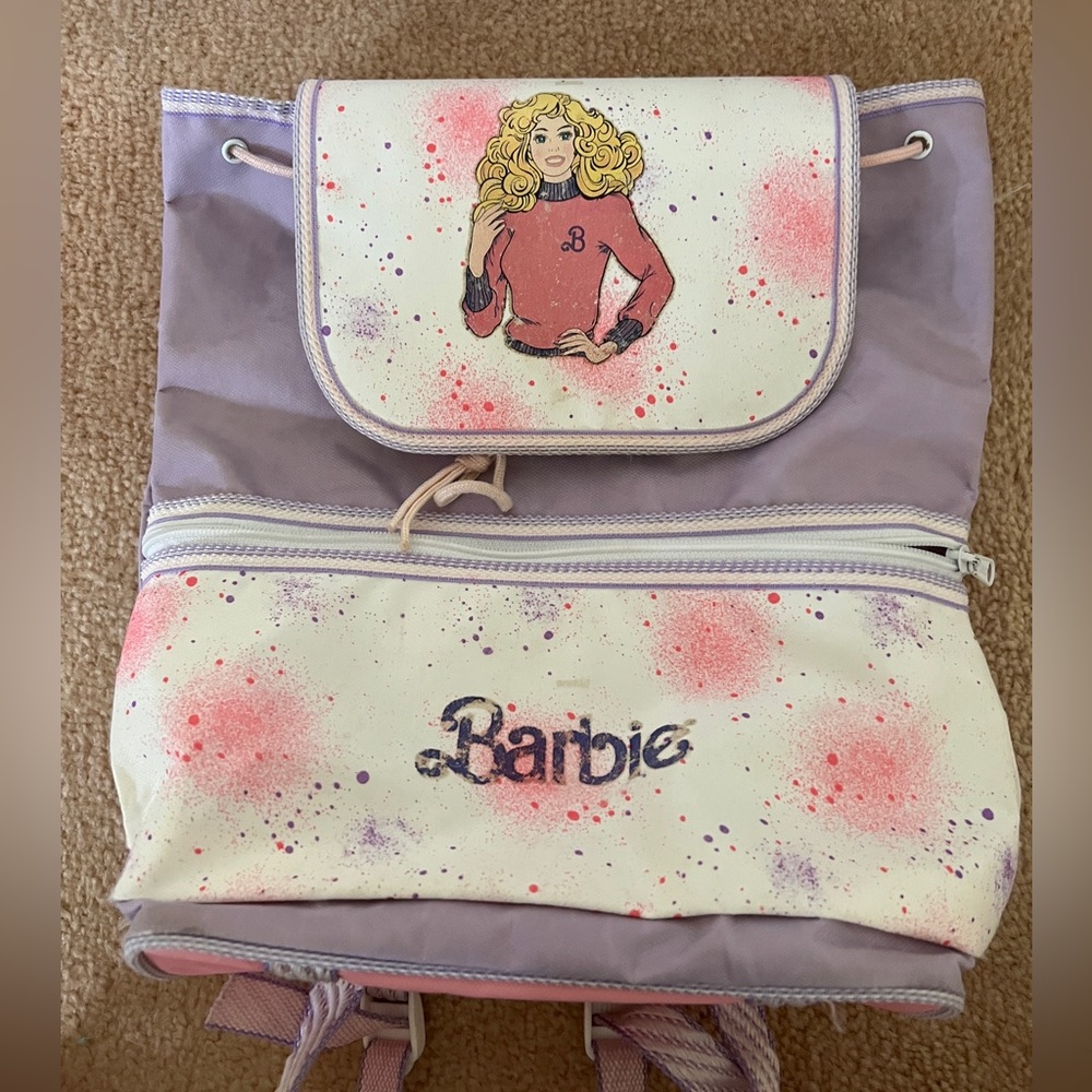 Vintage 80’s Barbie Small Backpack